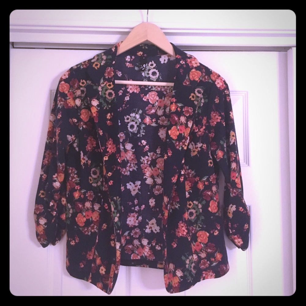 Floral Blazer